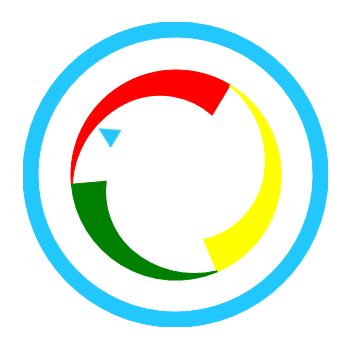 UWP Radial Gauge control showing a customized marker pointer position.