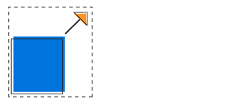 Resize single or multiple objects using the selection feature.