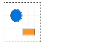 Easily align objects when you design, using the snapping feature.