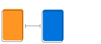 Arrange selected objects in equal intervals using spacing commands in UWP Diagram control