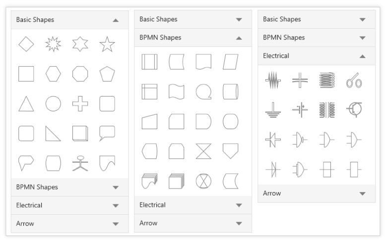 Host reusable nodes inside the stencil control within UWP Diagram control.
