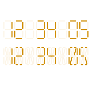 UWP Digital Gauge showing numbers.