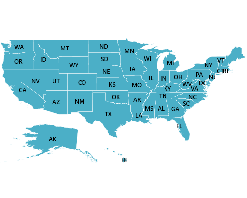 UWP Map showing a customized data label.