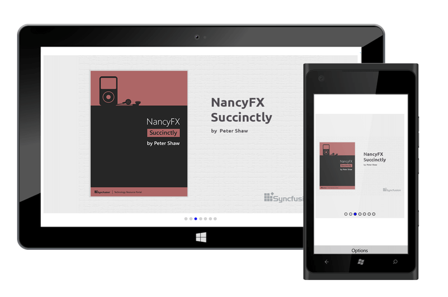 Clicking the dots for navigating to other items in UWP rotator