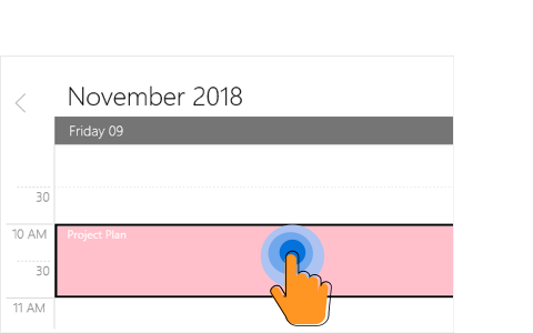 Selection in UWP Scheduler