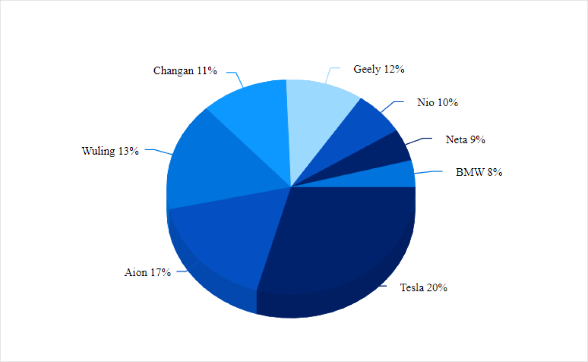 Datalabels in Vue 3D Circular Charts.