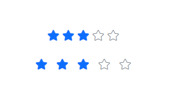 Vue Rating item spacing