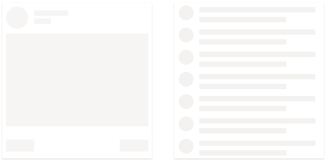 Vue Skeleton built-in effects