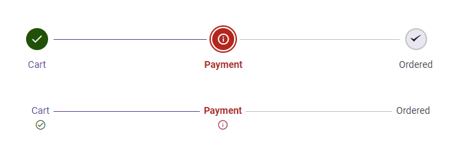 Vue Stepper validation state