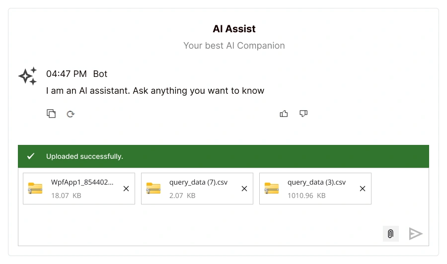 WinForms AI input toolbar