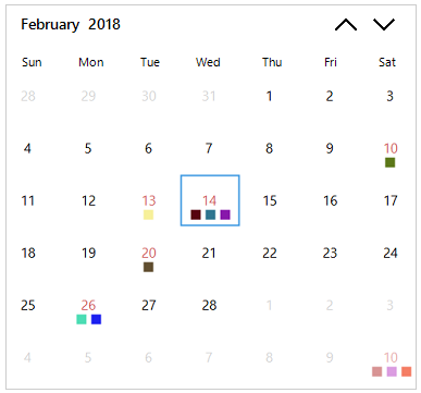 Windows Forms calendar appointments