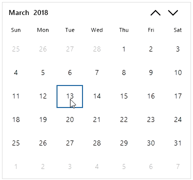 Windows Forms calendar single/ multiple dates selection