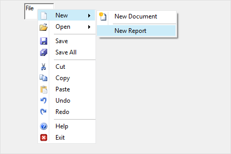Display image in menu items in Windows Forms context menu strip