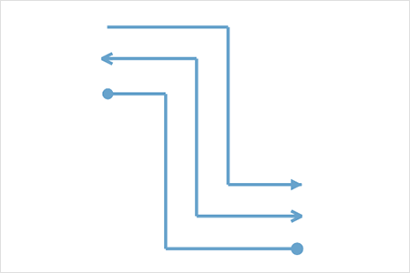Connector appearance customization in WinForms Diagram Control