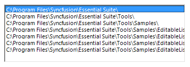 windows forms editable listbox