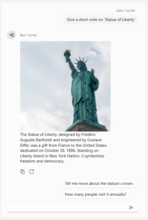 WinUI AI AssistView Template