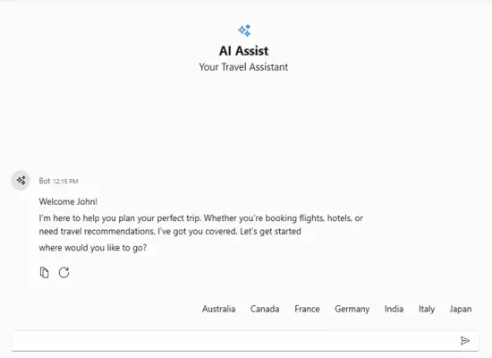 WPF AI AssistView Suggestion