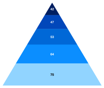 WPF Pyramid Chart with Data Labels
