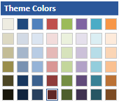 theme panel in wpf color picker palette
