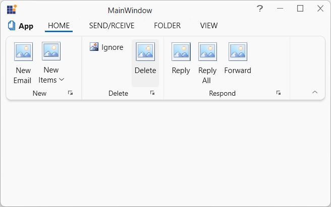 WPF Ribbon Backstage button