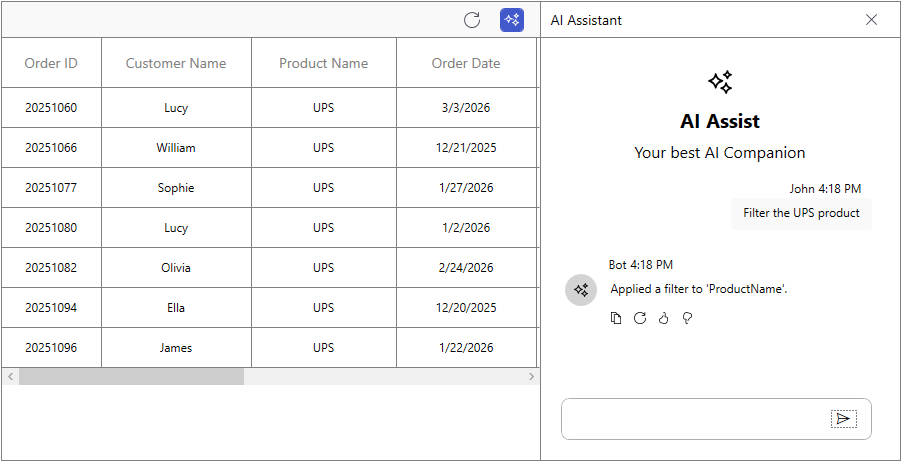 WPF Smart DataGrid intelligent filtering.