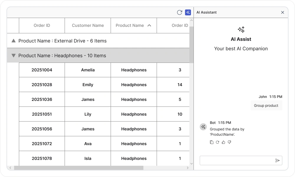 WPF Smart DataGrid grouping.