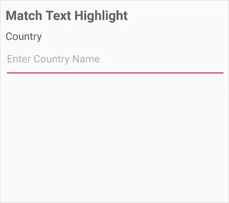 Xamarin Android AutoComplete first occurrence of text