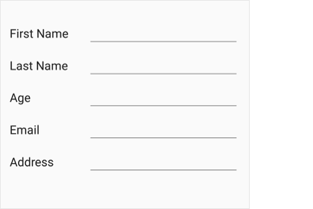 Label and Editor width customization in Xamari.Android DataForm
