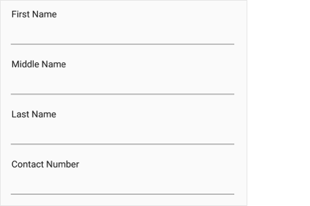 Label position customization in Xamari.Android DataForm