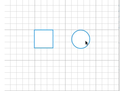 Grid lines in Xamarin.Android diagram.