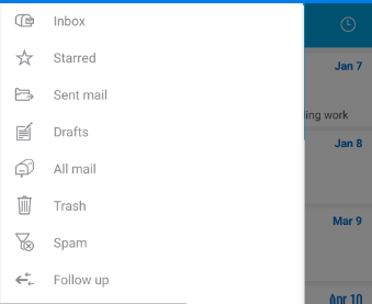 Xamarin.Android Navigation Drawer control with slide on top transition