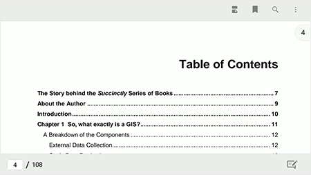 Table of contents navigation.