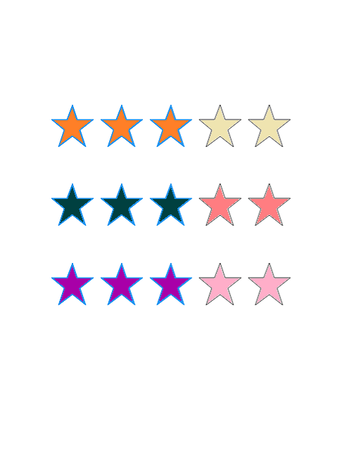 Xamarin Android Rating color customization