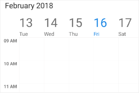 Nonworking days in Xamarin.Android Scheduler