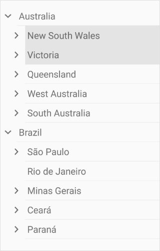 Xamarin.Android TreeView with selection