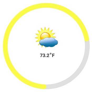 Xamarin.iOS Circular Gauge supports image annotation.