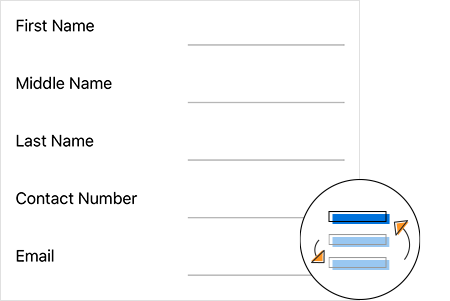 Order of the fields support in Xamari.iOS Data Form