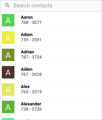Sort the underlying data in ascending or descending order using Xamarin.iOS DataSource