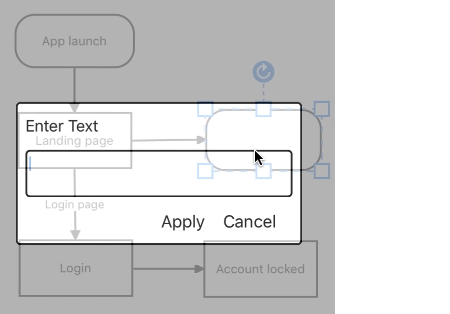 Undo and redo the recent changes using history manager feature in Xamarin Diagram Control