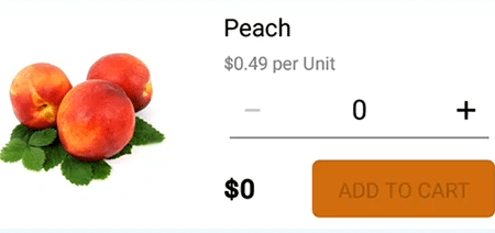 xamarin iOS numeric up down with custom step value