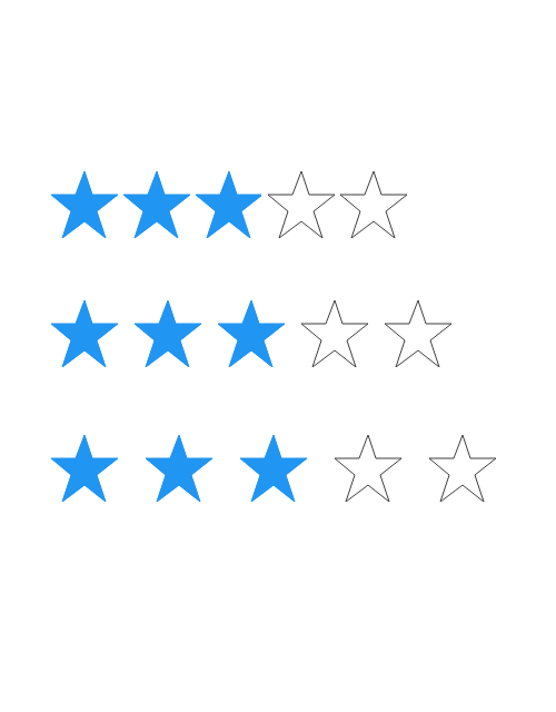 Xamarin iOS Rating item spacing