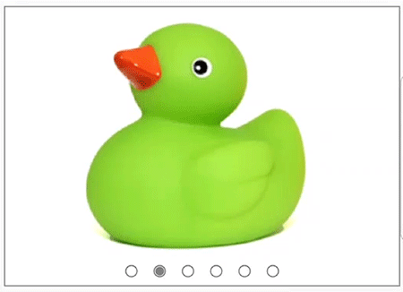 Xamarin iOS Rotator horizontal swiping