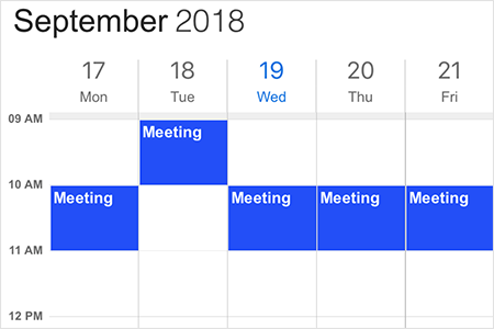Recurrence Exception in Xamarin.iOS Scheduler