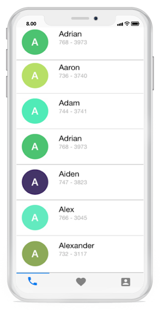 Header placement support for tab control