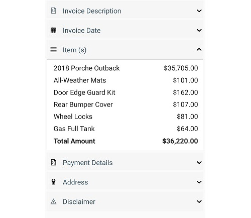Icon position in Xamarin.Forms Accordion