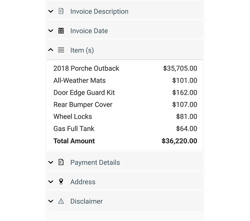 Icon position in Xamarin.Forms Accordion