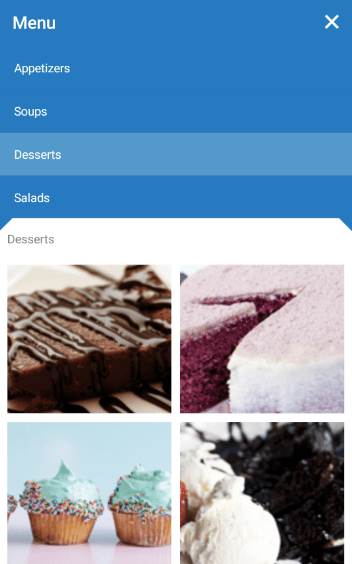 Front layer height with flat corner