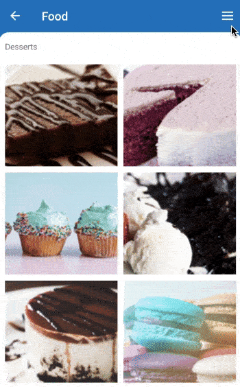 Xamarin.Forms backdrop with NavigationPage