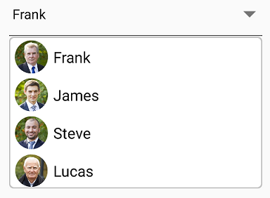 Custom Template Support in ComboBox Control for Xamarin.Forms