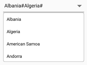 Delimiter Support in ComboBox Control for Xamarin.Forms